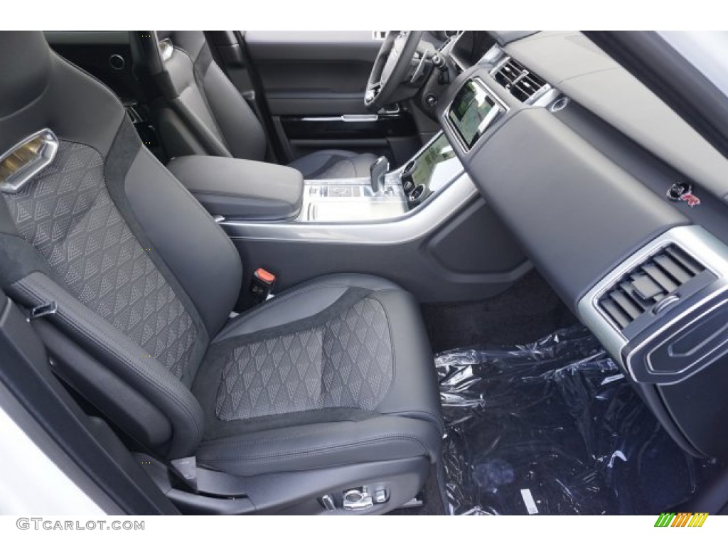 Ebony/Ebony Interior 2020 Land Rover Range Rover Sport SVR Photo #136163339