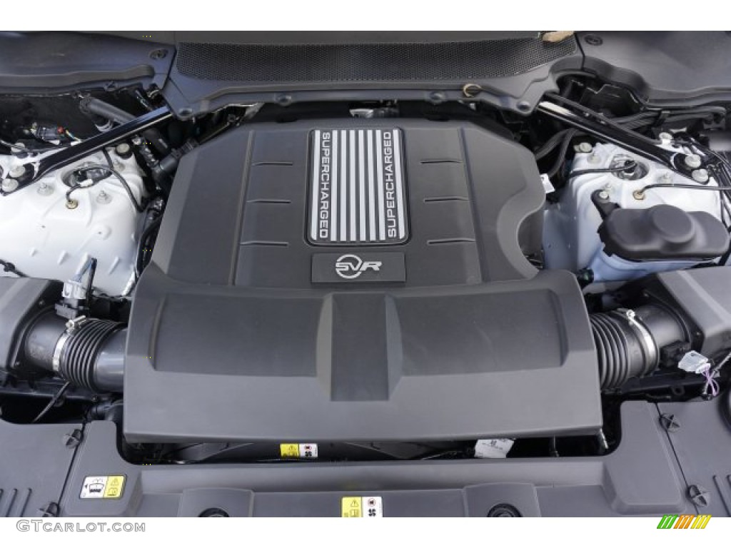 2020 Land Rover Range Rover Sport SVR 5.0 Liter Supercharged DOHC 32-Valve VVT V8 Engine Photo #136163636