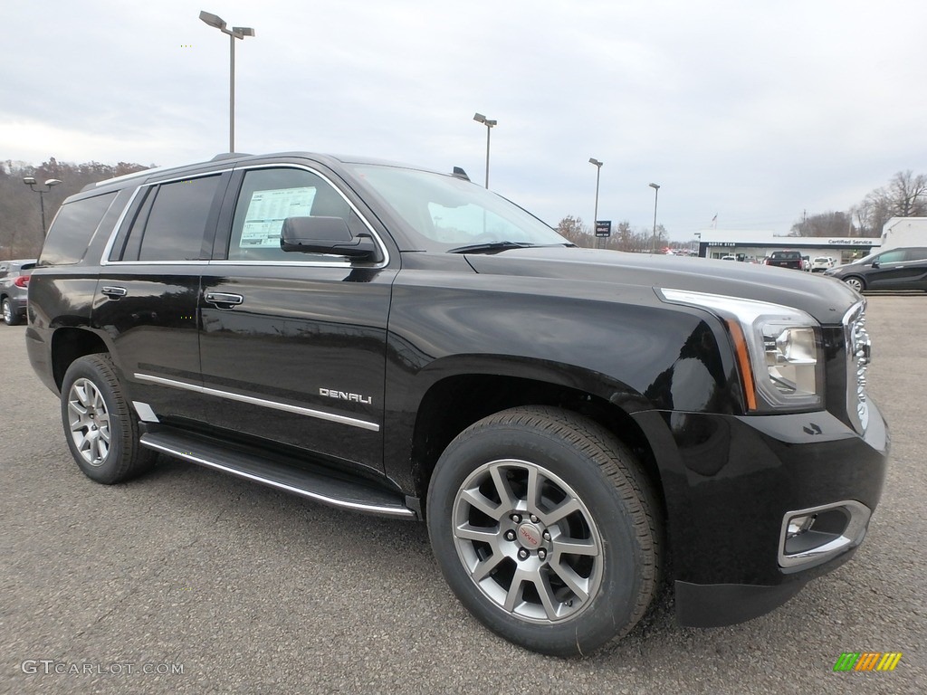 Onyx Black 2020 GMC Yukon Denali 4WD Exterior Photo #136163709