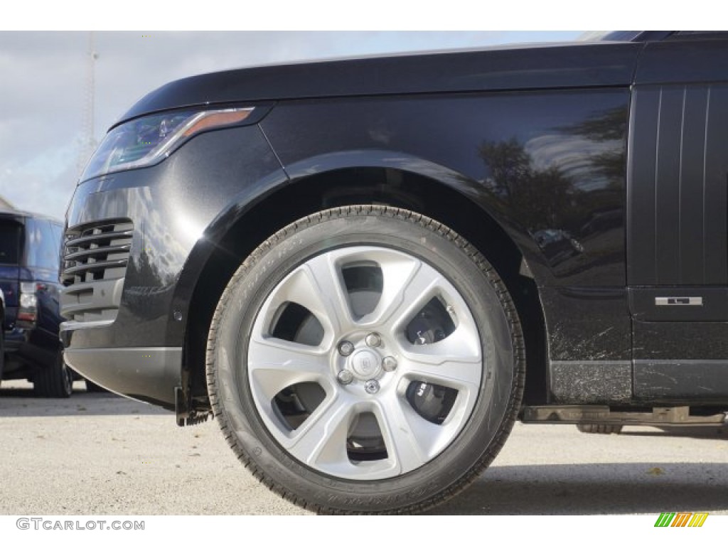 2020 Range Rover Supercharged LWB - Santorini Black Metallic / Ebony photo #6