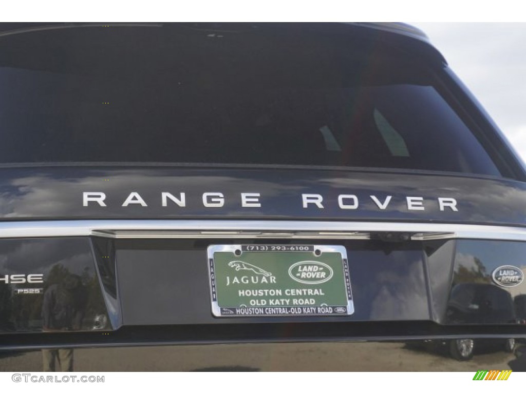 2020 Range Rover Supercharged LWB - Santorini Black Metallic / Ebony photo #9