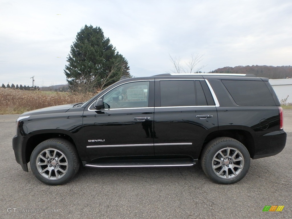 Onyx Black 2020 GMC Yukon Denali 4WD Exterior Photo #136163876