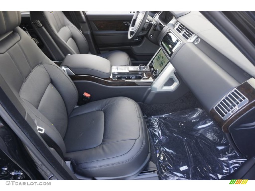2020 Range Rover Supercharged LWB - Santorini Black Metallic / Ebony photo #12