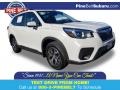 2020 Crystal White Pearl Subaru Forester 2.5i Premium  photo #1