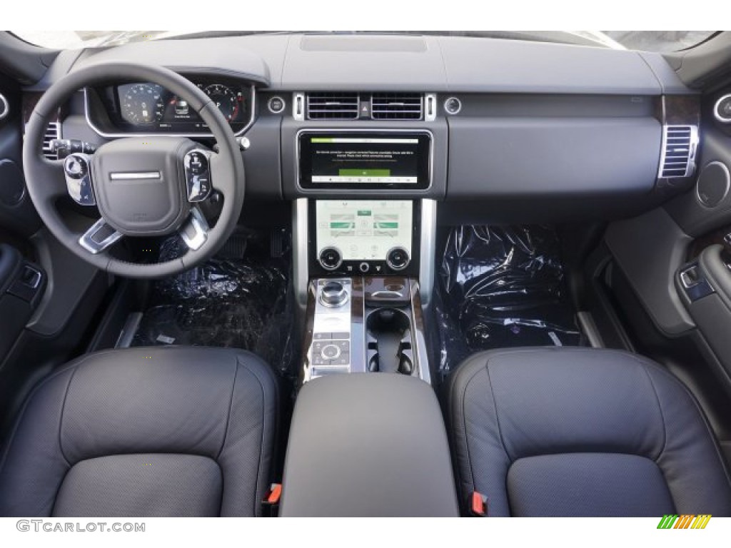 2020 Range Rover Supercharged LWB - Santorini Black Metallic / Ebony photo #25