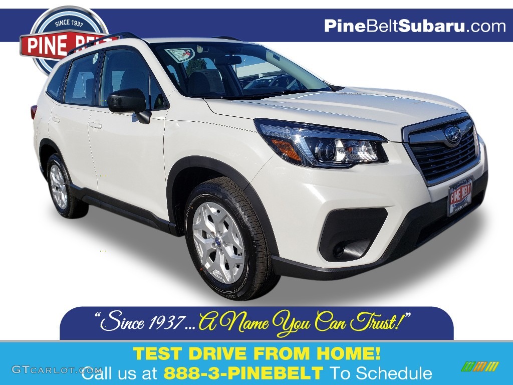 2020 Crystal White Pearl Subaru Forester 2.5i 136157794 Photo 10
