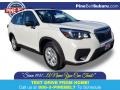Crystal White Pearl 2020 Subaru Forester 2.5i