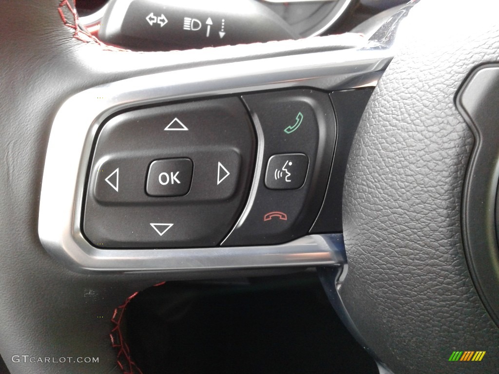 2020 Jeep Gladiator Rubicon 4x4 Black Steering Wheel Photo #136164590