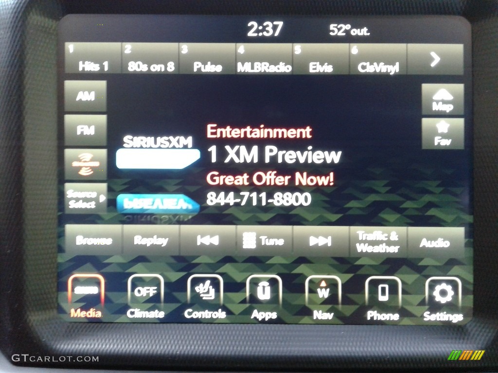 2020 Gladiator Rubicon 4x4 - Gator / Black photo #20