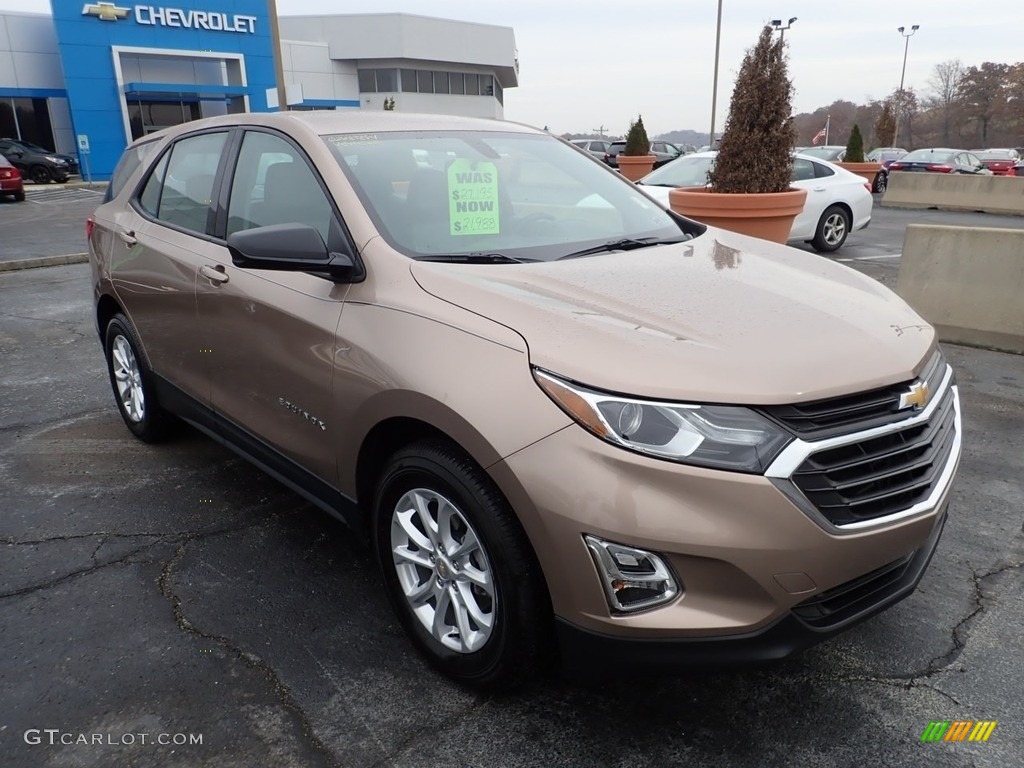 Sandy Ridge Metallic 2019 Chevrolet Equinox LS Exterior Photo #136167491