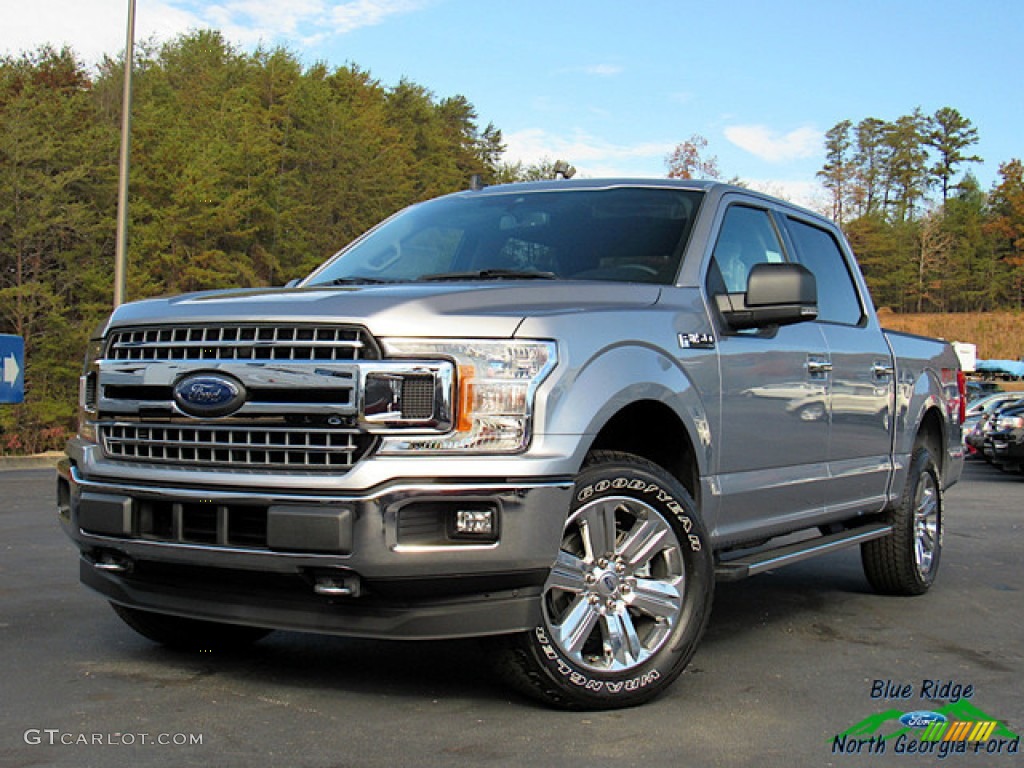 2020 F150 XLT SuperCrew 4x4 - Iconic Silver / Medium Earth Gray photo #1