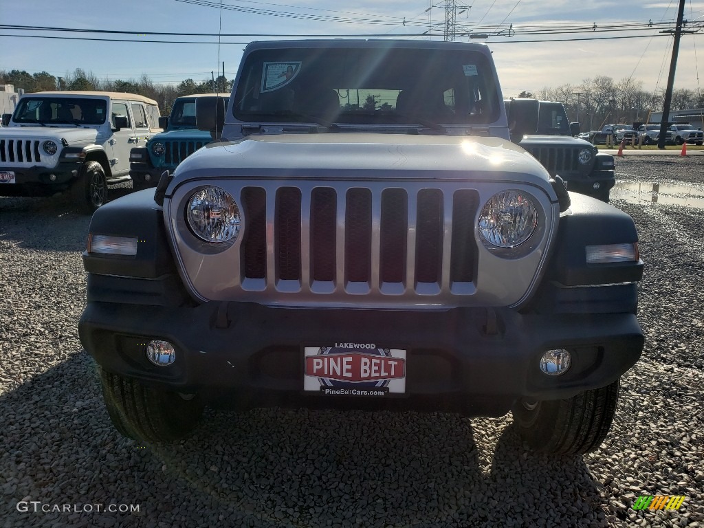 2020 Wrangler Unlimited Sport 4x4 - Billet Silver Metallic / Black photo #2