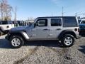2020 Billet Silver Metallic Jeep Wrangler Unlimited Sport 4x4  photo #3
