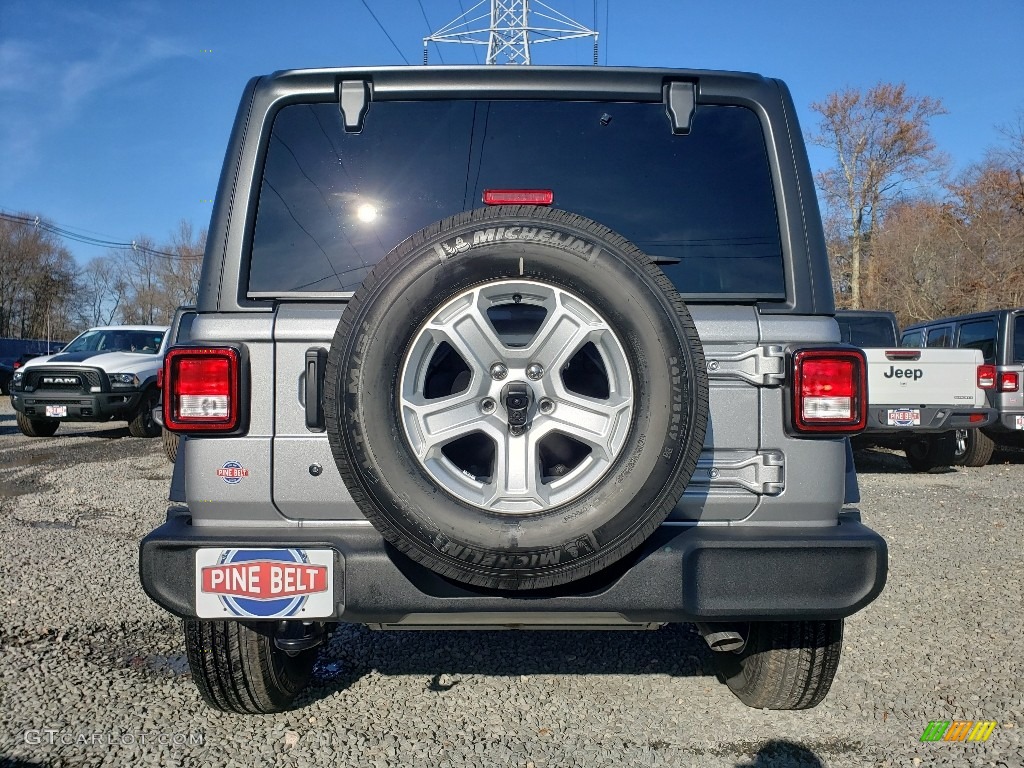 2020 Wrangler Unlimited Sport 4x4 - Billet Silver Metallic / Black photo #5