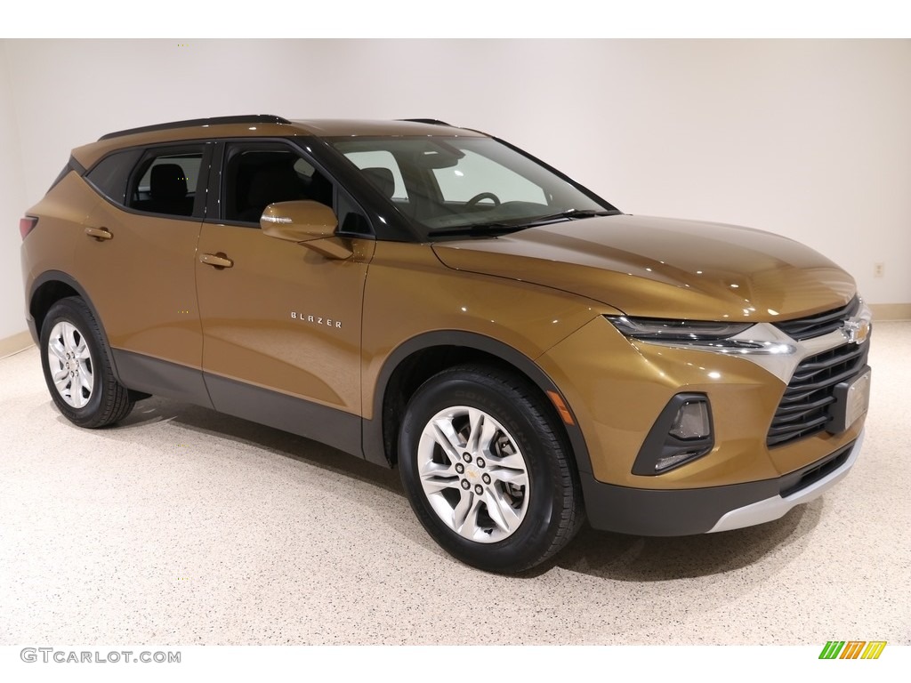 2019 Blazer 2.5L Cloth - Sunlit Bronze Metallic / Jet Black photo #1