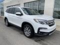 2020 Platinum White Pearl Honda Pilot EX AWD  photo #2