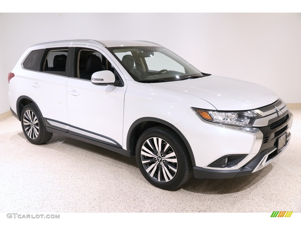 2019 Outlander SE S-AWC - Pearl White / Black photo #1