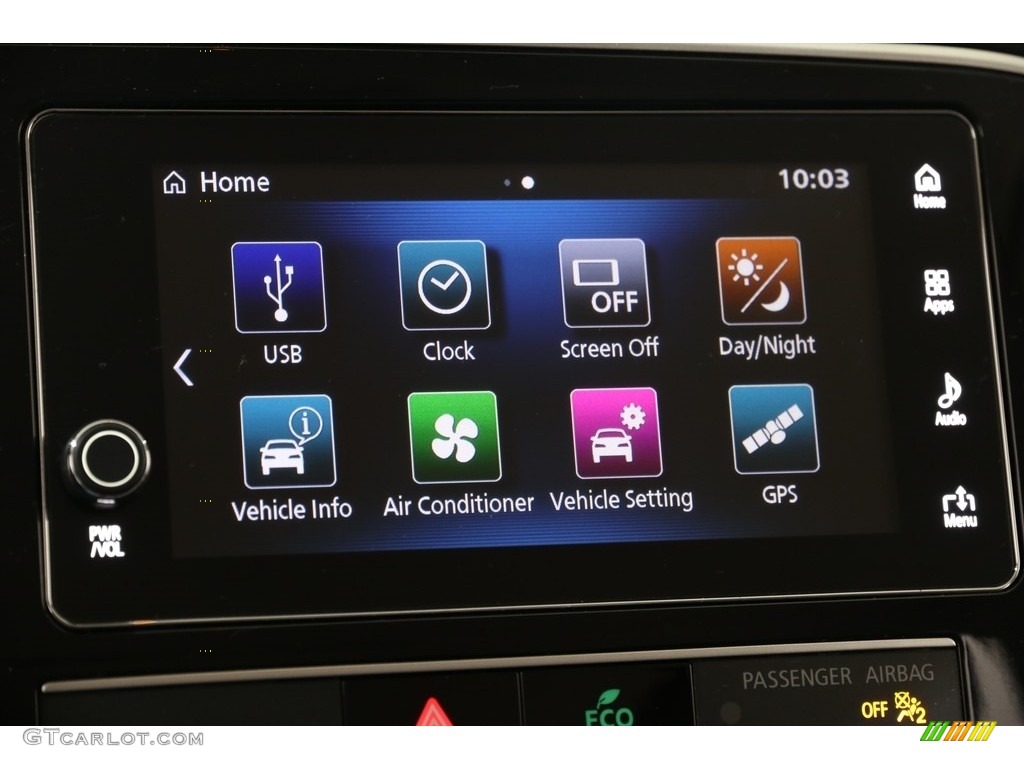 2019 Mitsubishi Outlander SE S-AWC Controls Photo #136172207