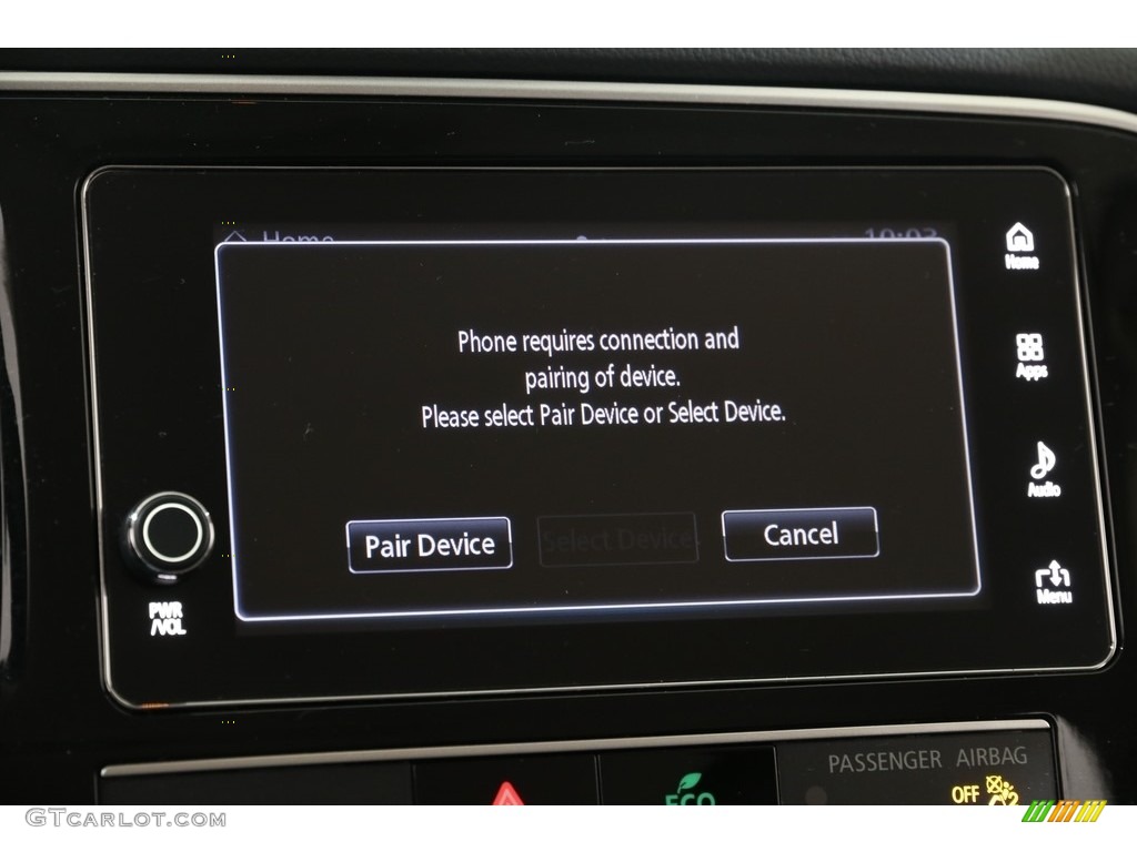 2019 Mitsubishi Outlander SE S-AWC Controls Photo #136172240