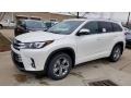Front 3/4 View of 2019 Highlander Limited Platinum AWD
