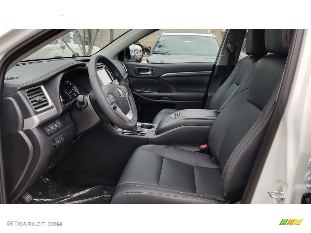 2019 Toyota Highlander Limited Platinum AWD Front Seat Photos