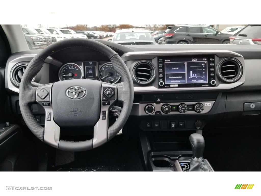 2020 Tacoma SR5 Double Cab 4x4 - Silver Sky Metallic / Cement photo #3