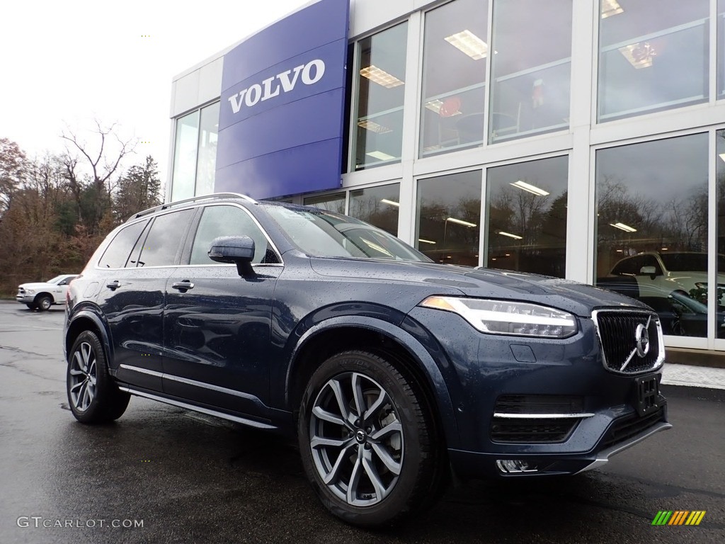 Denim Blue Metallic 2019 Volvo XC90 T6 AWD Momentum Exterior Photo #136175866