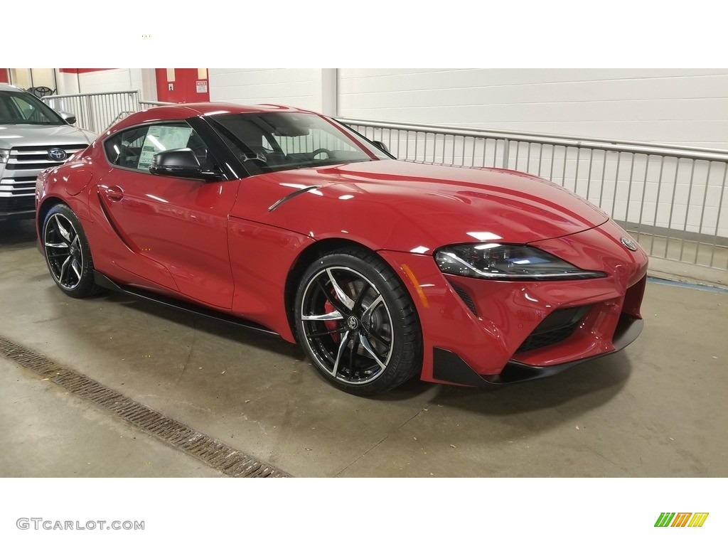 Renaissance Red 2.0 2020 Toyota GR Supra 3.0 Premium Exterior Photo #136175887