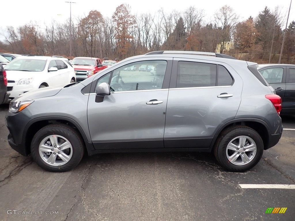 Satin Steel Metallic 2020 Chevrolet Trax LT AWD Exterior Photo #136176325