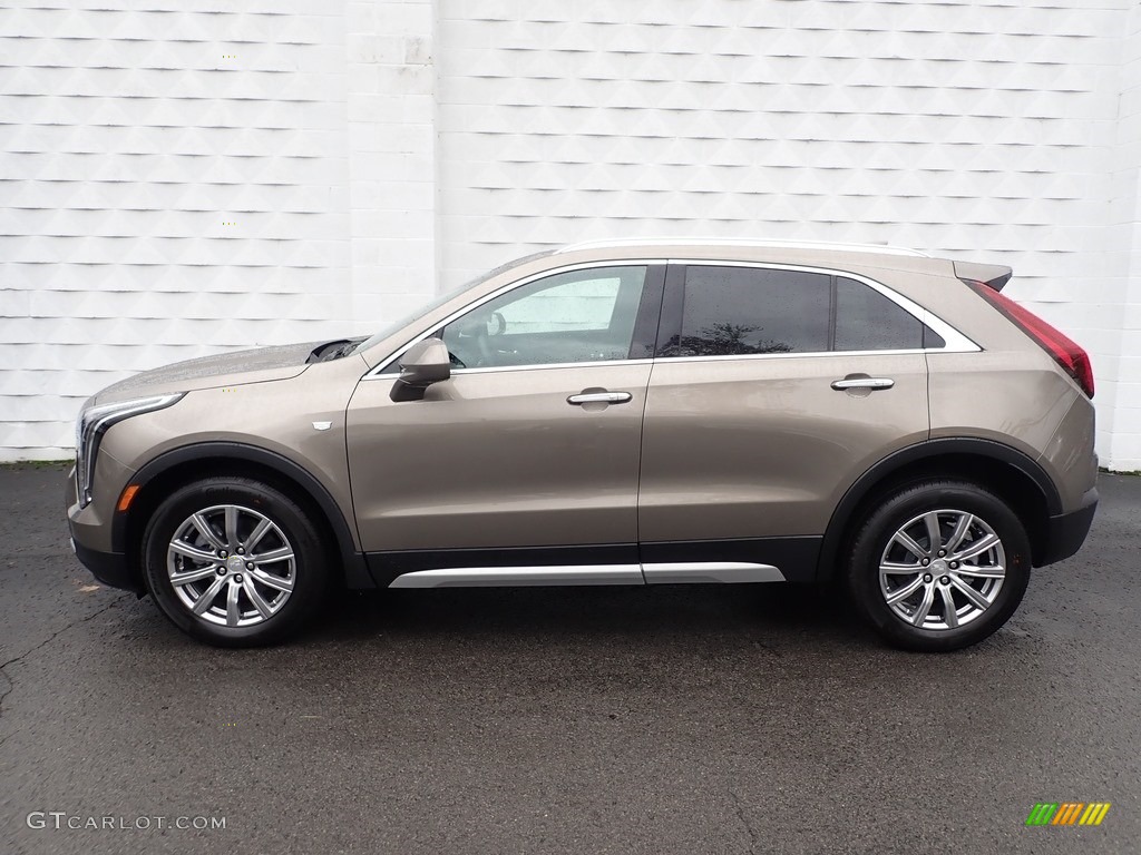 Silver Dusk Metallic 2020 Cadillac XT4 Premium Luxury AWD Exterior Photo #136176391