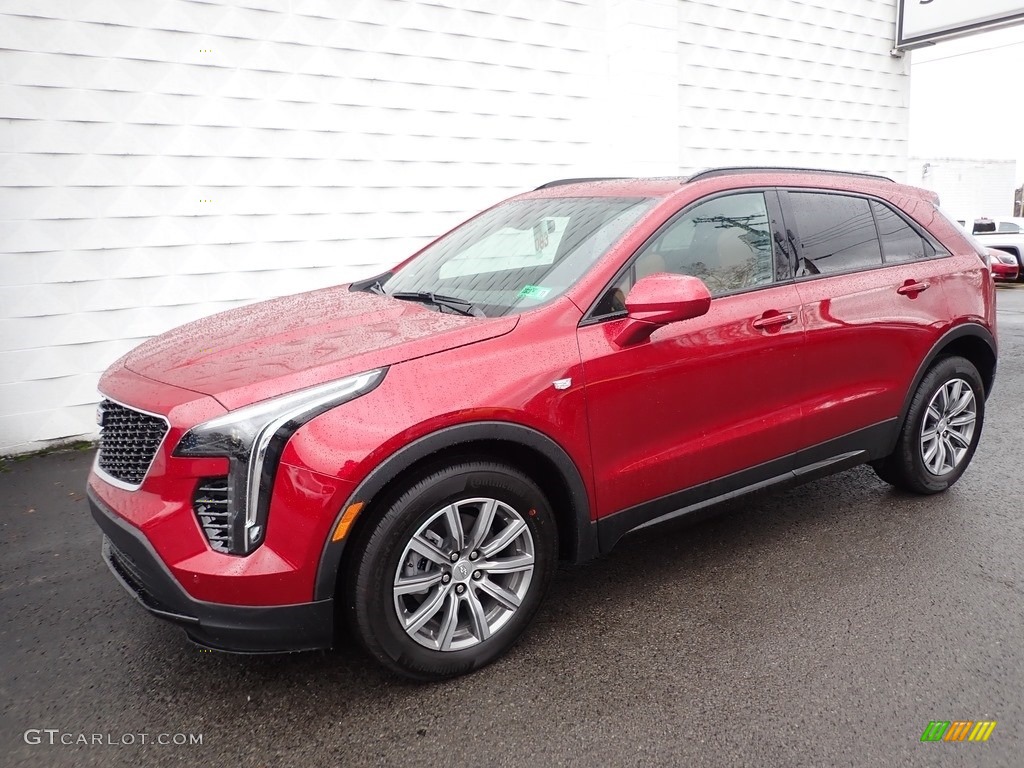 Garnet Metallic 2020 Cadillac XT4 Sport AWD Exterior Photo #136176766