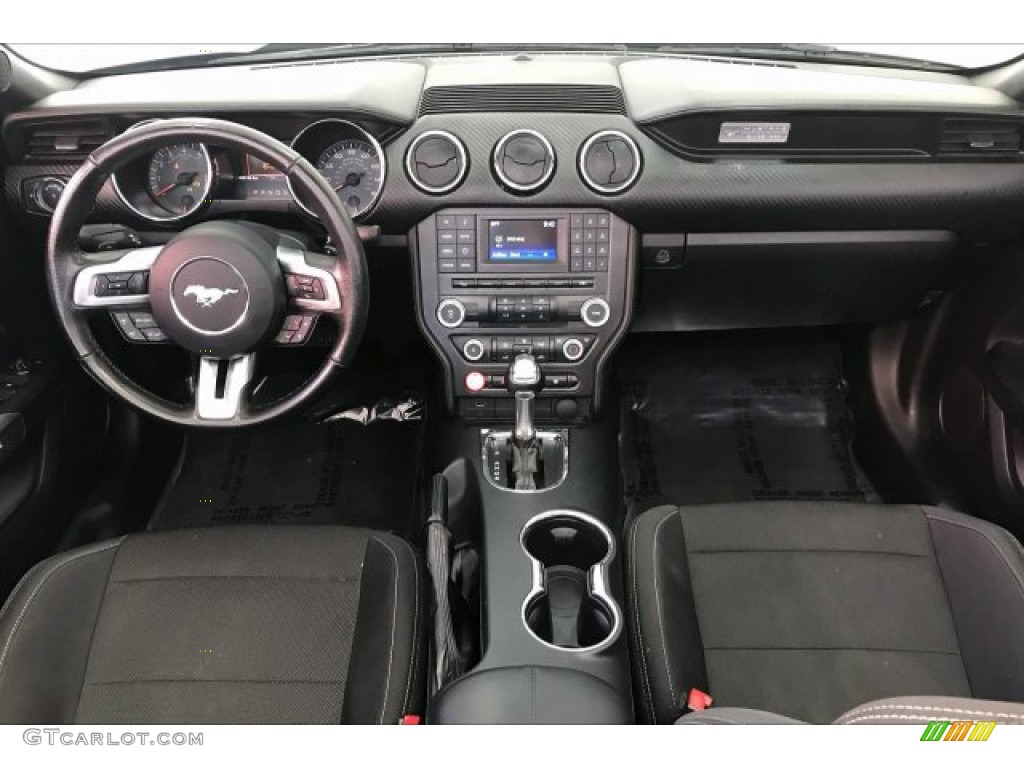 2015 Mustang V6 Convertible - Magnetic Metallic / Ebony photo #17