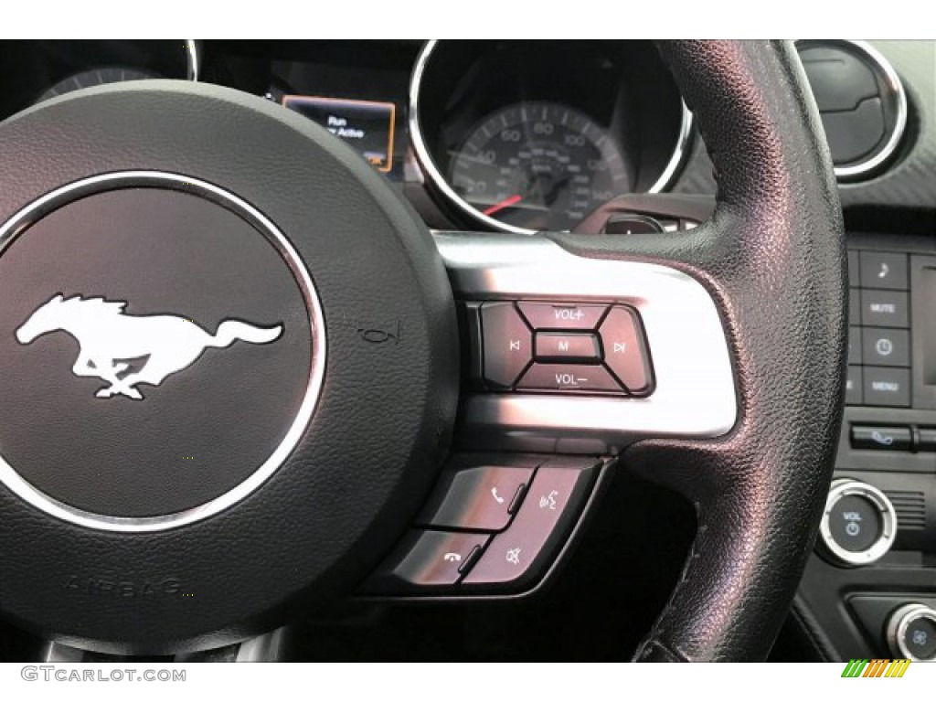 2015 Mustang V6 Convertible - Magnetic Metallic / Ebony photo #19