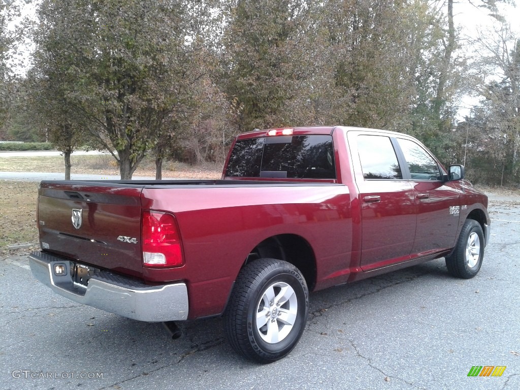 2019 1500 Classic SLT Crew Cab 4x4 - Delmonico Red Pearl / Black/Diesel Gray photo #6