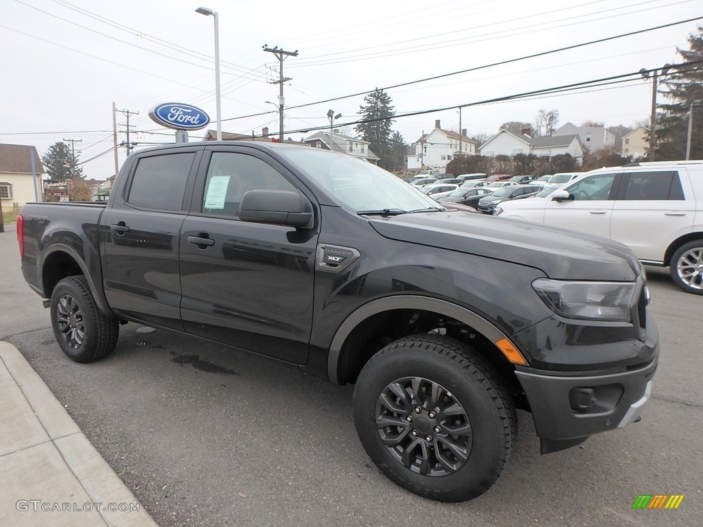 Shadow Black 2019 Ford Ranger XLT SuperCrew 4x4 Exterior Photo #136177168