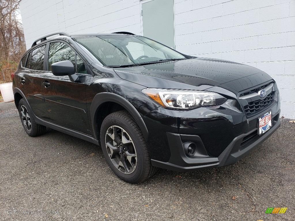 2019 Crosstrek 2.0i - Crystal Black Silica / Black photo #1