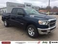 2020 Patriot Blue Pearl Ram 1500 Big Horn Quad Cab 4x4  photo #1