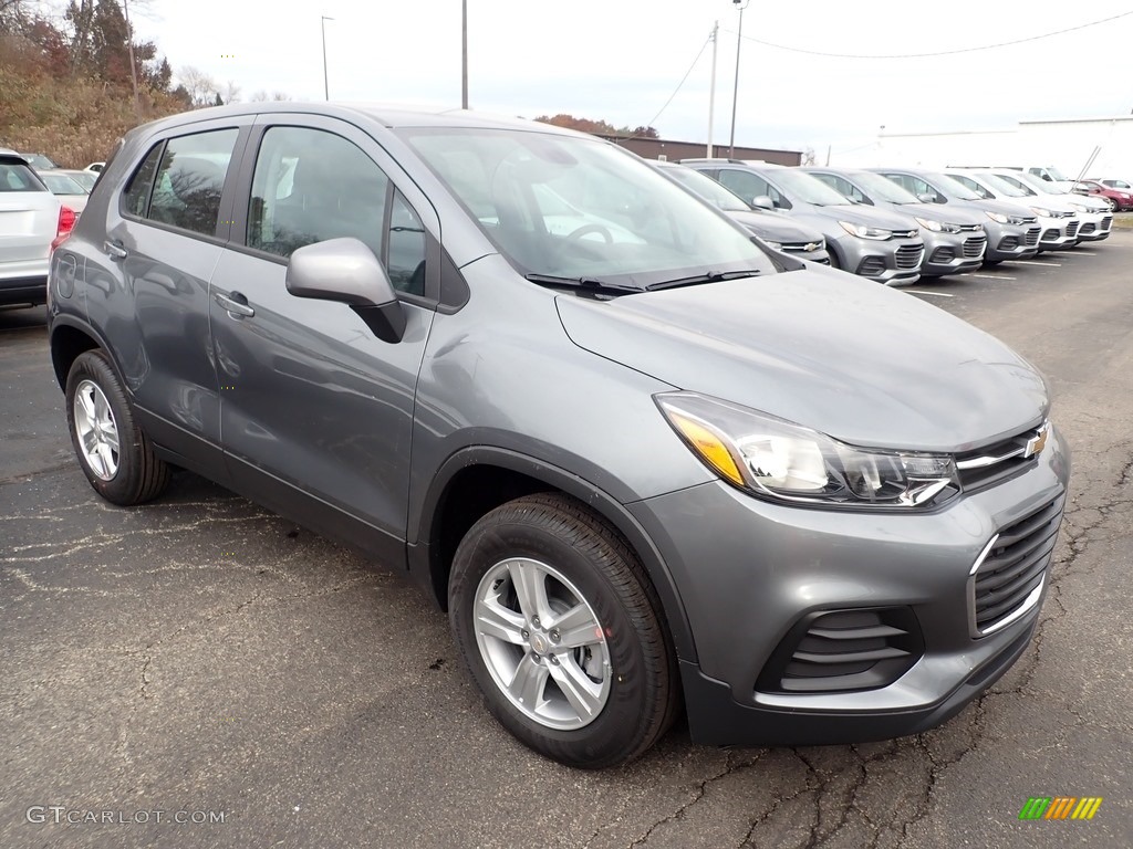 Satin Steel Metallic 2020 Chevrolet Trax LS AWD Exterior Photo #136179457