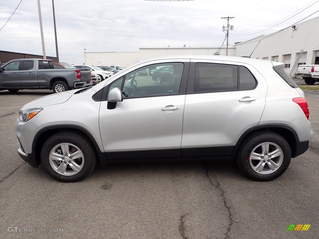 Silver Ice Metallic 2020 Chevrolet Trax LS Exterior Photo #136180384