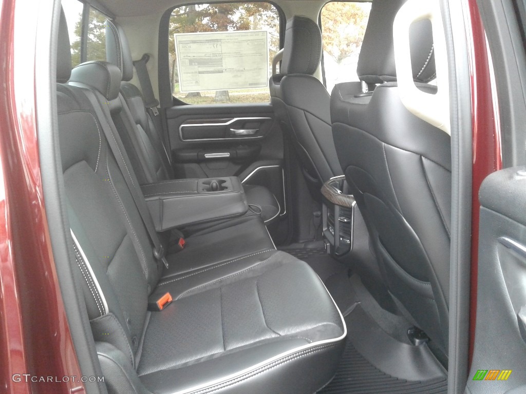 2019 Ram 1500 Laramie Quad Cab 4x4 Rear Seat Photo #136180744