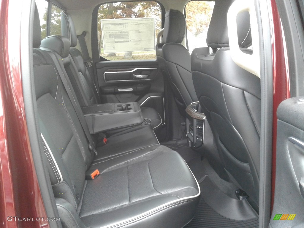 Black Interior 2019 Ram 1500 Laramie Quad Cab 4x4 Photo #136180744