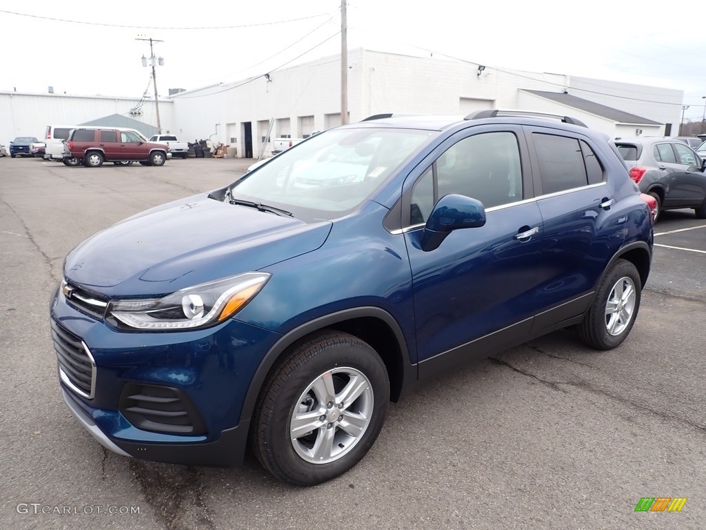 Pacific Blue Metallic 2020 Chevrolet Trax LT AWD Exterior Photo #136180906