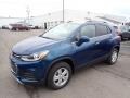 Pacific Blue Metallic 2020 Chevrolet Trax LT AWD Exterior