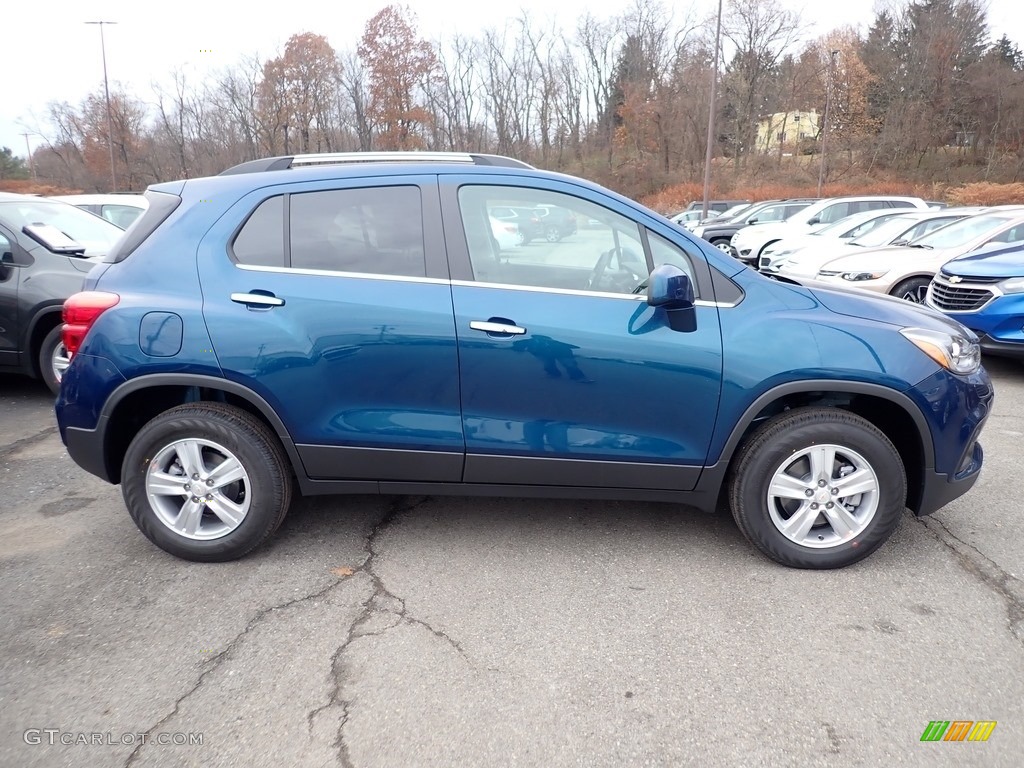 Pacific Blue Metallic 2020 Chevrolet Trax LT AWD Exterior Photo #136181053