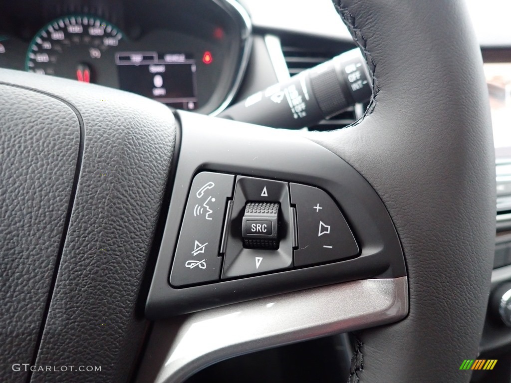 2020 Chevrolet Trax LT AWD Jet Black Steering Wheel Photo #136181422