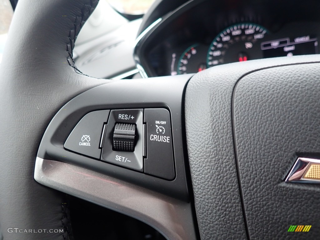 2020 Chevrolet Trax LT AWD Jet Black Steering Wheel Photo #136181446