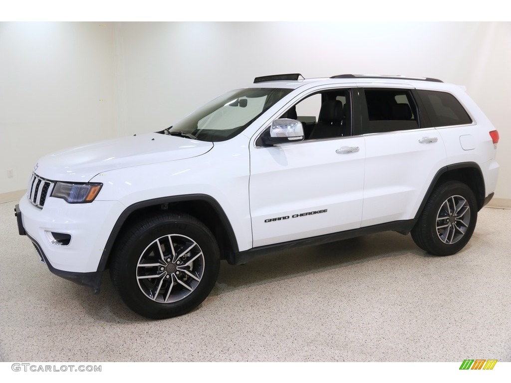 Bright White 2019 Jeep Grand Cherokee Limited 4x4 Exterior Photo #136181749