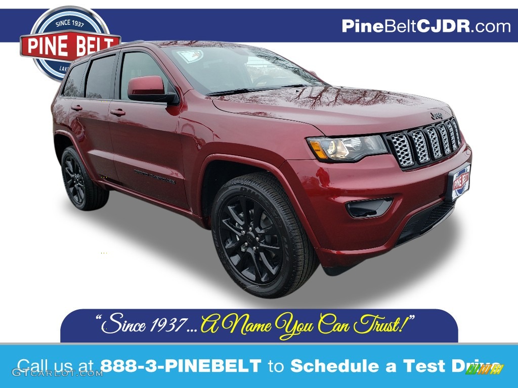 2020 Grand Cherokee Altitude 4x4 - Velvet Red Pearl / Black photo #1