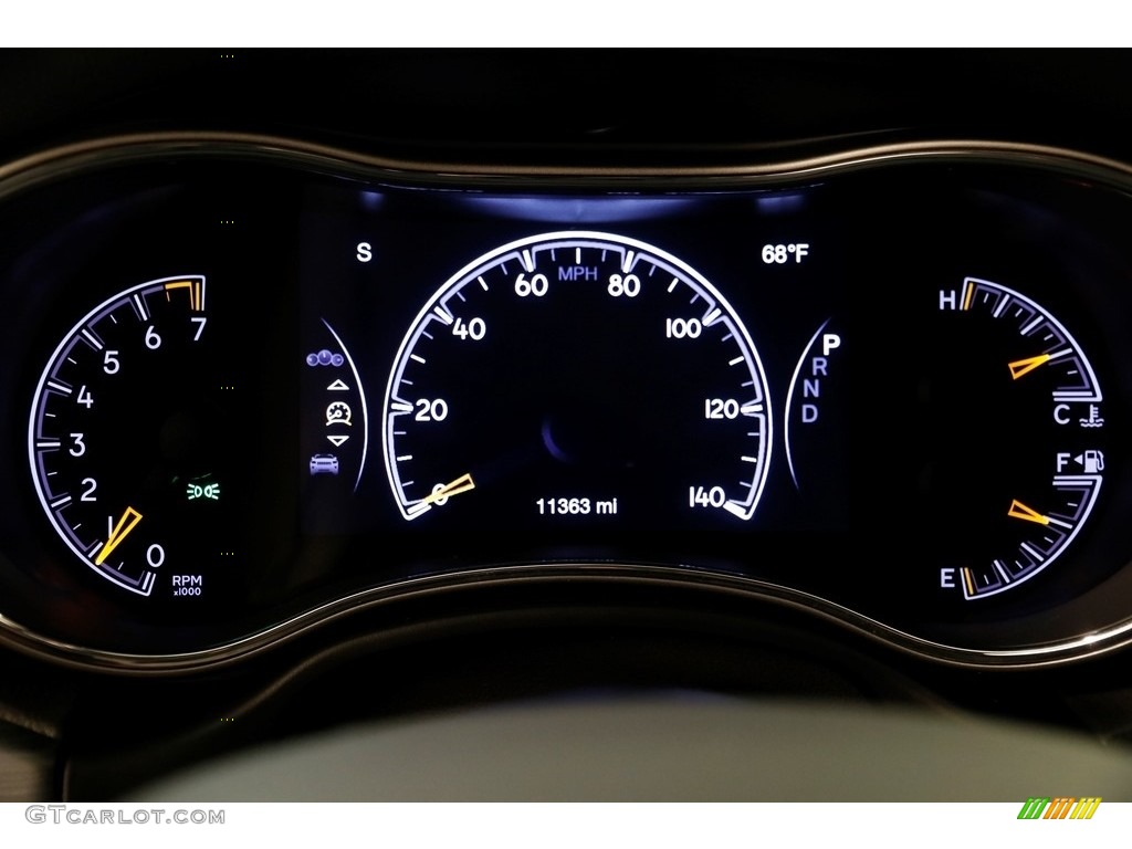 2019 Jeep Grand Cherokee Limited 4x4 Gauges Photo #136181848
