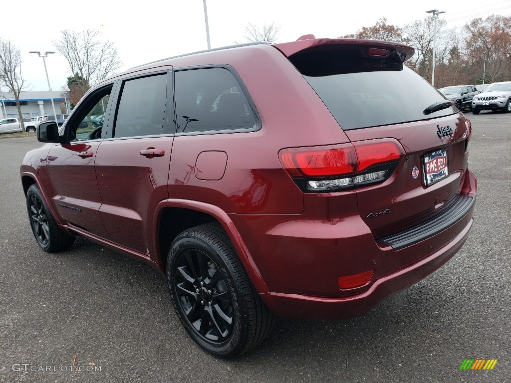 2020 Grand Cherokee Altitude 4x4 - Velvet Red Pearl / Black photo #4